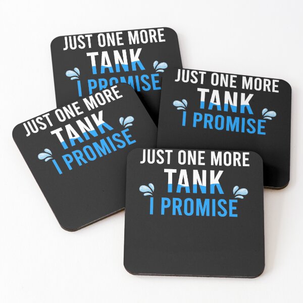 Item preview, Just One More Tank I Promise, Fish Tank, Coral Reef Aquarist, Fish Keeper, Reef Keeping  designed and sold by Simoakn.