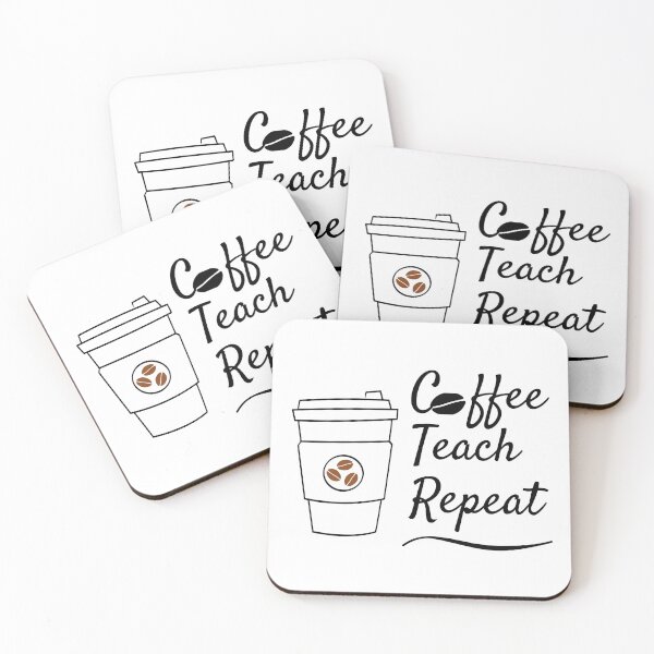Item preview, Coffee Teach Repeat designed and sold by Zenith-capitis.