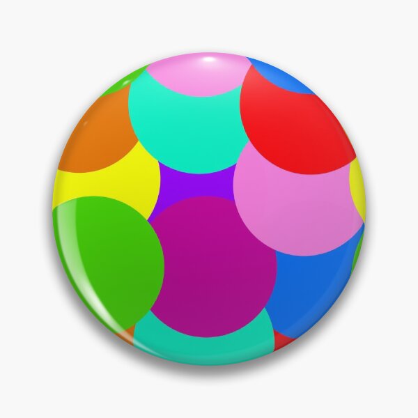 Item preview, Circle cheerful colorful pattern design, positive vibes designed and sold by BeccaKenDesigns.