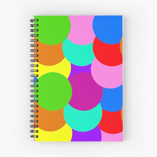 Item preview, Circle cheerful colorful pattern design, positive vibes designed and sold by BeccaKenDesigns.