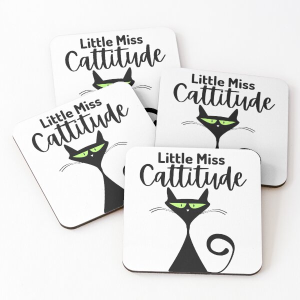 Item preview, Black Cat with green eyes and judgmental attitude  designed and sold by Mary Maple.