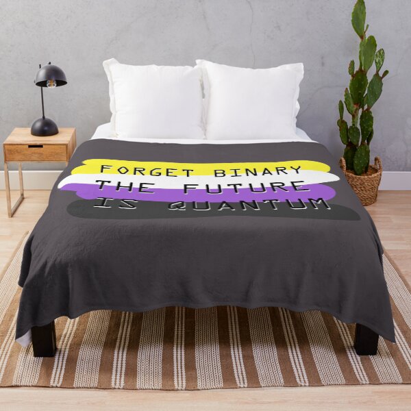 Item preview, The Future Is Quantum - Nonbinary designed and sold by MoznaInaczej.