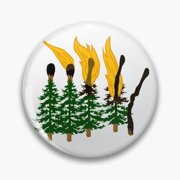 Item preview, Forest fire match sticks designed and sold by Thatgaybrand.