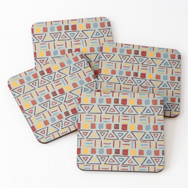 Item preview, Multi-Pattern Afri-Aztec Fabric Textured Effect Boho Aesthetics [#215] designed and sold by AfriStyleUK.