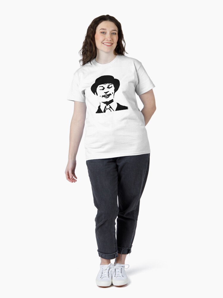 Thumbnail 4 of 7, Classic T-Shirt, Graham Chapman - Stencil designed and sold by thedrumstick.