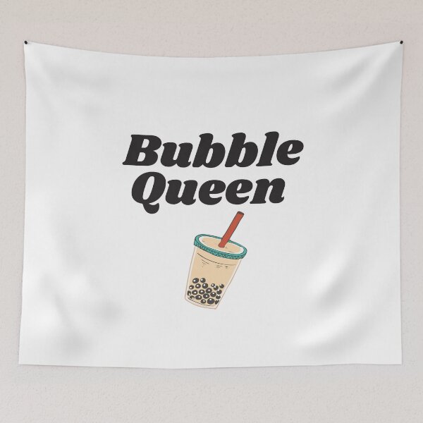 Item preview, Bubble queen, bubble tea, boba tea designed and sold by Smileycreation.