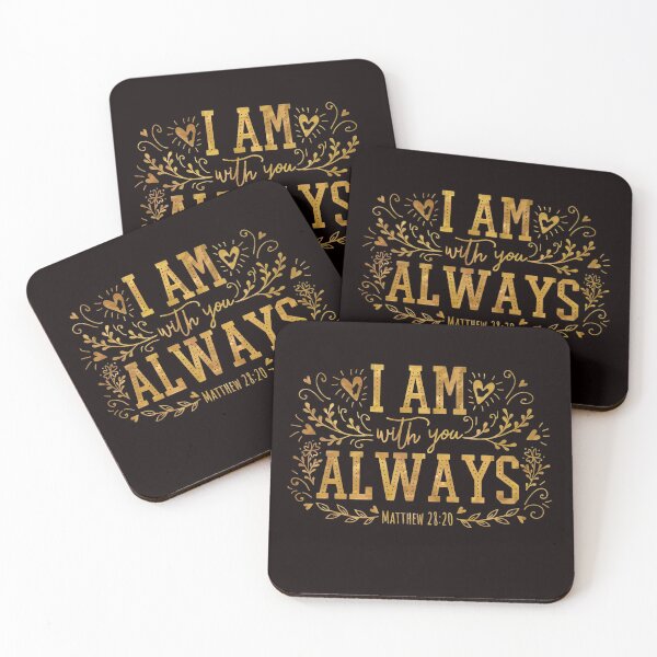 Item preview, I M With You Always Christian Matthew 28:20 designed and sold by Houevo Olga Anihouanou.