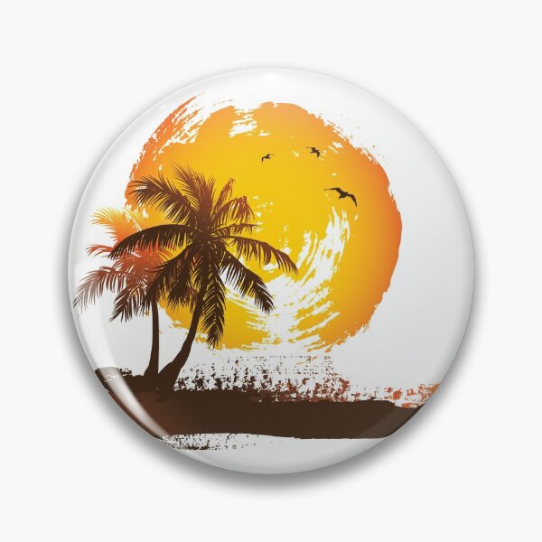 Item preview, Plam Tree at Sunset Caribbean designed and sold by 361office.