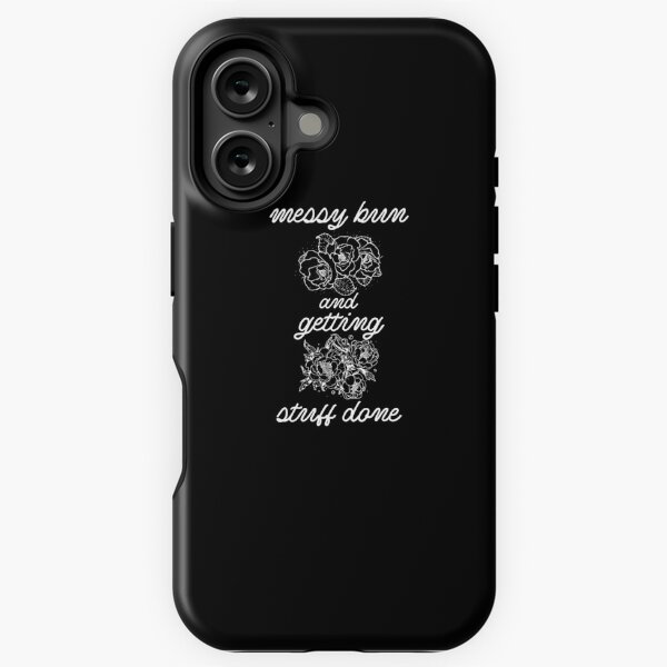 Vista previa del artículo con la obra «Mamá divertida diciendo bollo desordenado floral y haciendo las cosas», diseñado y vendido por ChromanautMerch.