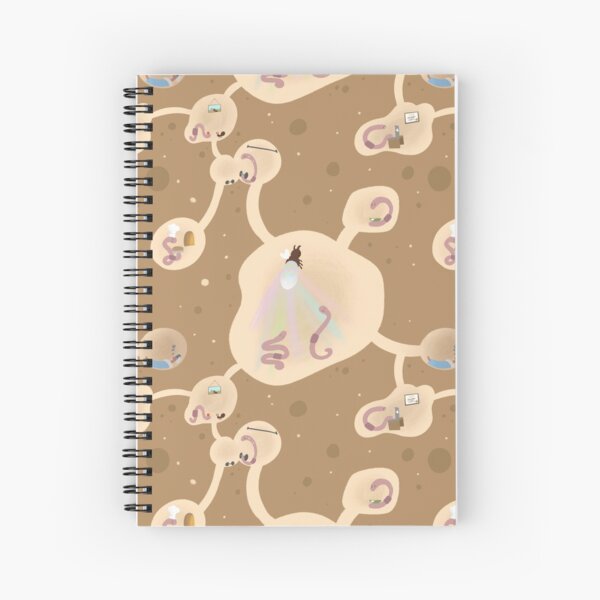 Worm Dorm Spiral Notebook