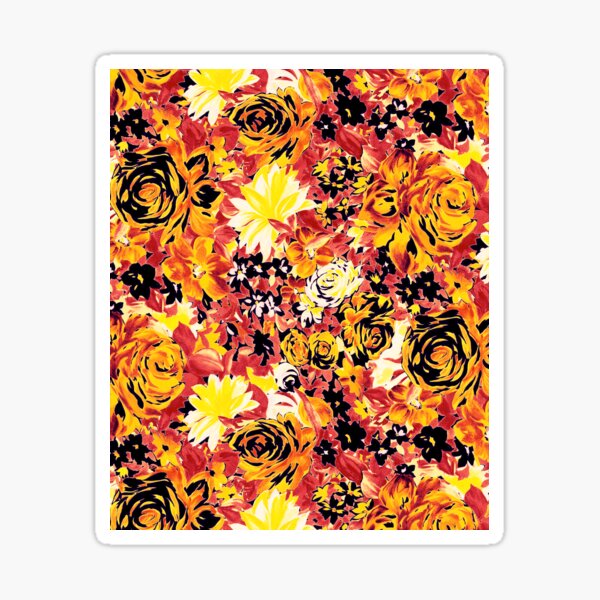 "Rose Paint" Sticker for Sale by rlatnwls Redbubble