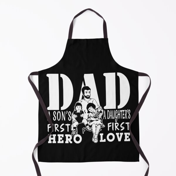 Item preview, Dad A Son’s First Hero, A Daughter’s First Love designed and sold by MiaStyleStudio.