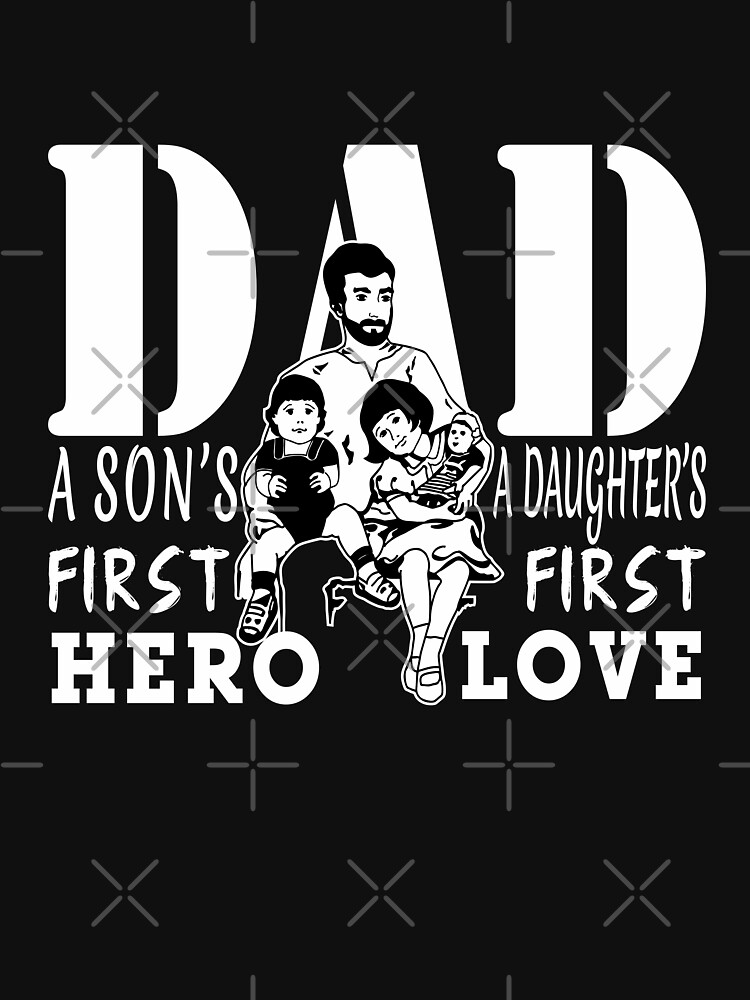 Atlanta Falcons Dad Sons First Hero Daughters First Love T-Shirt