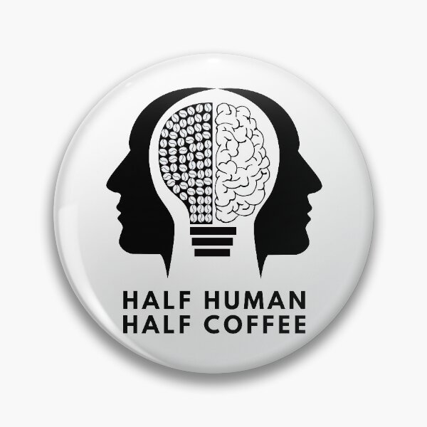 Item preview, Half Human Half Coffee designed and sold by StudioQ-.