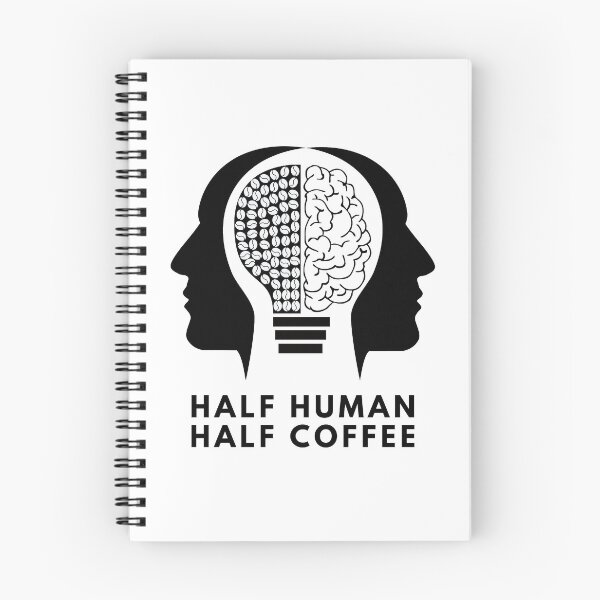 Item preview, Half Human Half Coffee designed and sold by StudioQ-.