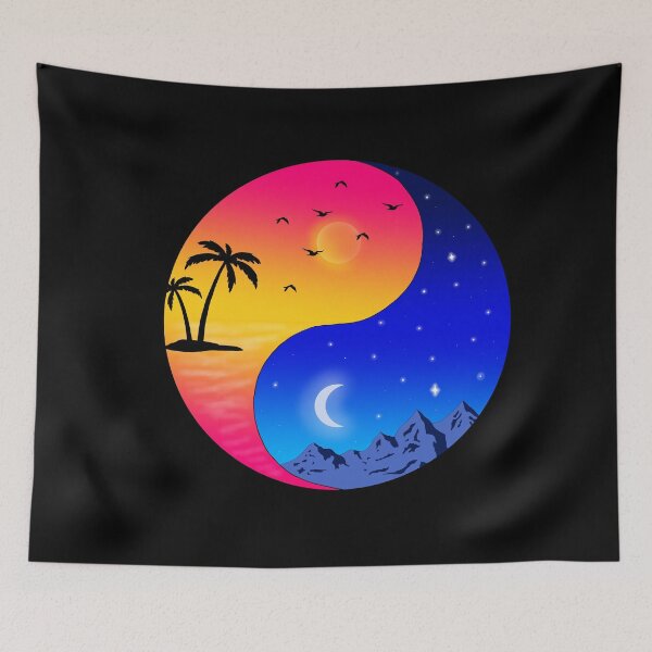 Item preview, Day and Night Yin and Yang designed and sold by MBach528.