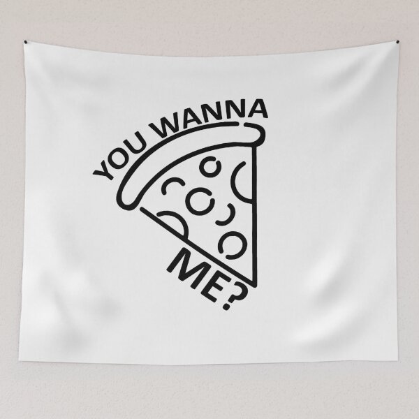 Item preview, You Wanna Me? Pizza designed and sold by SocialMonster.