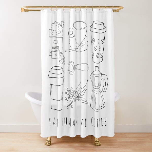 Item preview, Half Human Half Coffee designed and sold by StudioQ-.