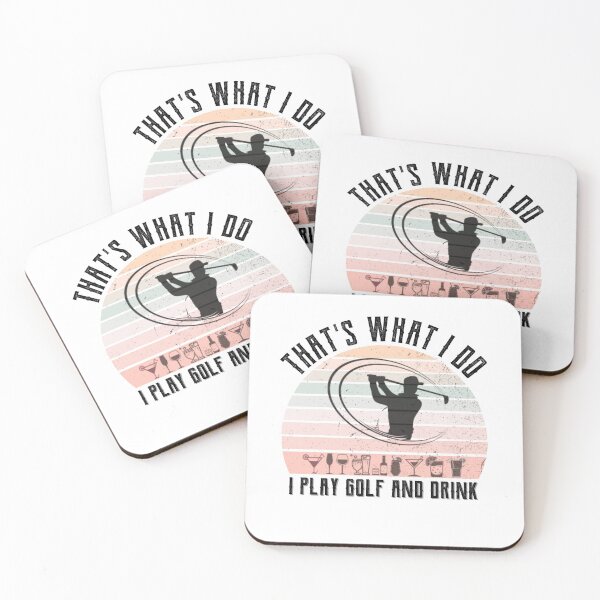 Item preview, Retro that's what i do i play golf and drink designed and sold by DesignsVault.