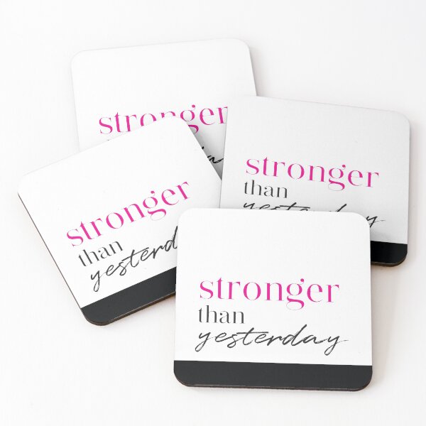 Item preview, Stronger Than Yesterday designed and sold by HSterlingStudio.