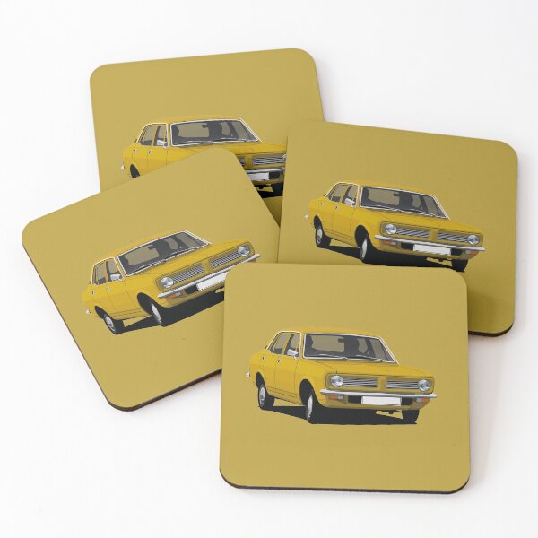 Item preview, Legendary Morris Marina Sedan - yellow devil designed and sold by knappidesign.