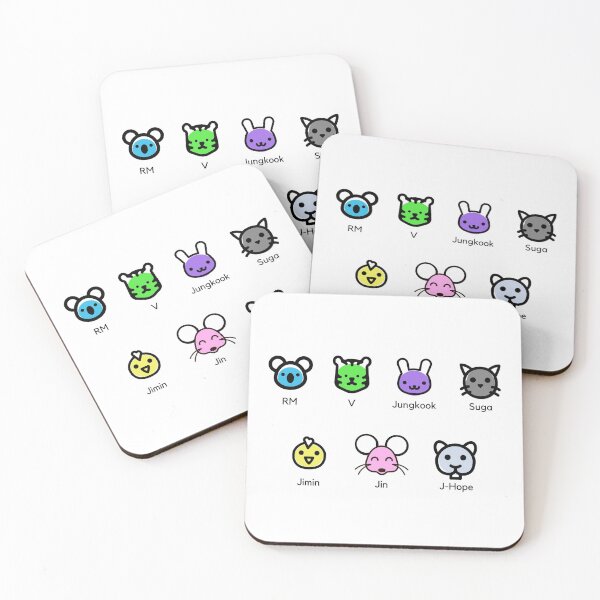 Item preview, BTS - Emoji - Design - Mic Colors designed and sold by sillyaprons.