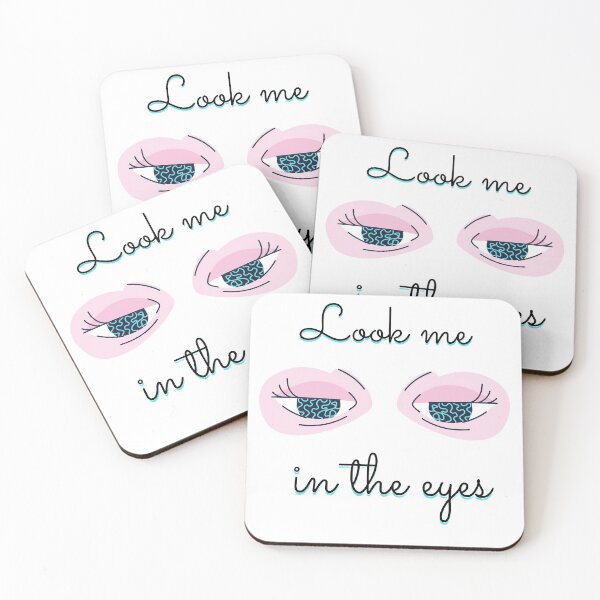 Item preview, Look Me In The Eye Lazy Eyes designed and sold by indie-shop.