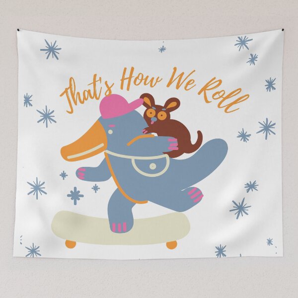 Item preview, That's How We Roll with Animal on skateboard designed and sold by LifeProApperal.