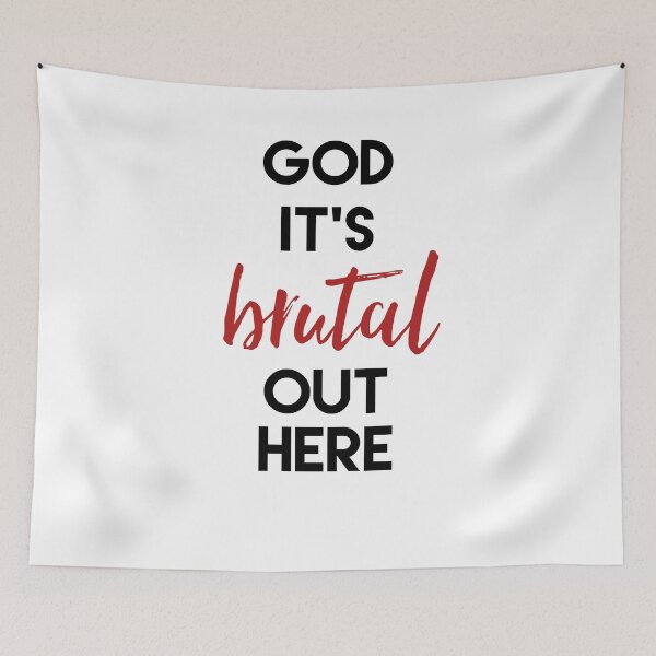 Item preview, god its brutal out here designed and sold by valenpedro.