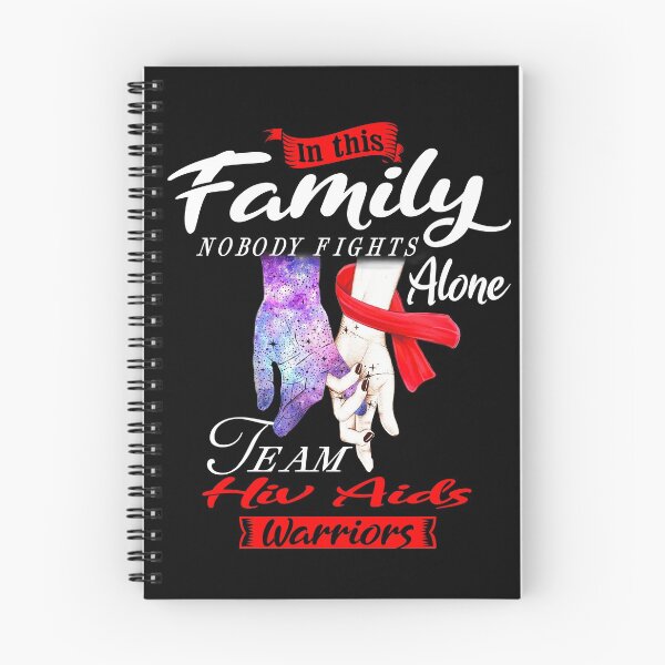 Item preview, In This Family Nobody Fights Alone Team Hiv Aids Warrior designed and sold by deputylove.
