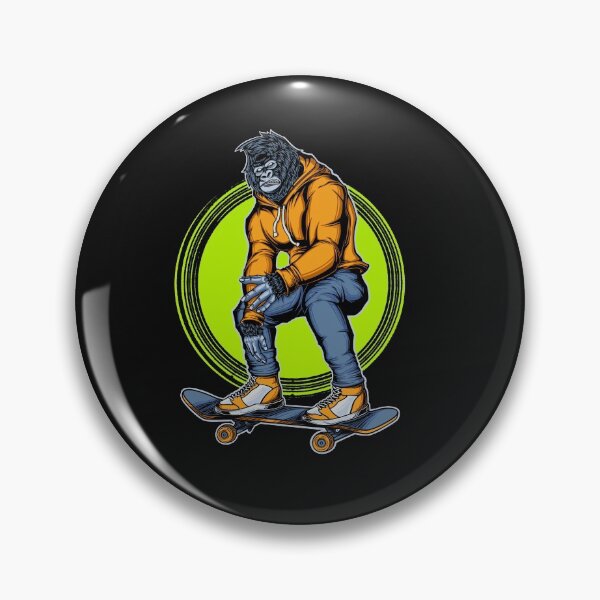 Item preview, Gorilla skateboard designed and sold by Roseidink.