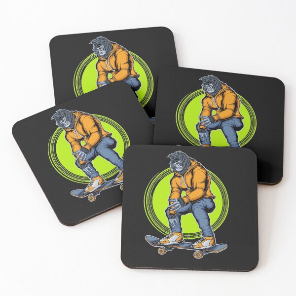 Item preview, Gorilla skateboard designed and sold by Roseidink.
