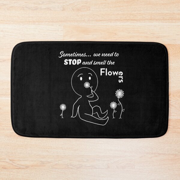 Item preview, Stop and smell the flowers for dark background designed and sold by With My Hands By K.
