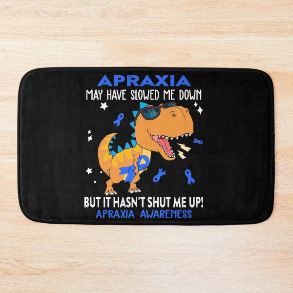 Item preview, Apraxia Awareness Dinosaur Lover Apraxia Warrior Gift designed and sold by Sabfit.