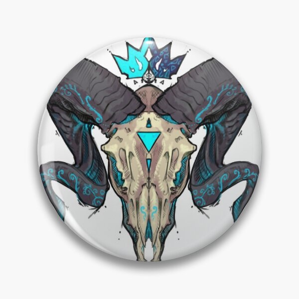 Item preview, Goat skull with crown designed and sold by Rookzer0.