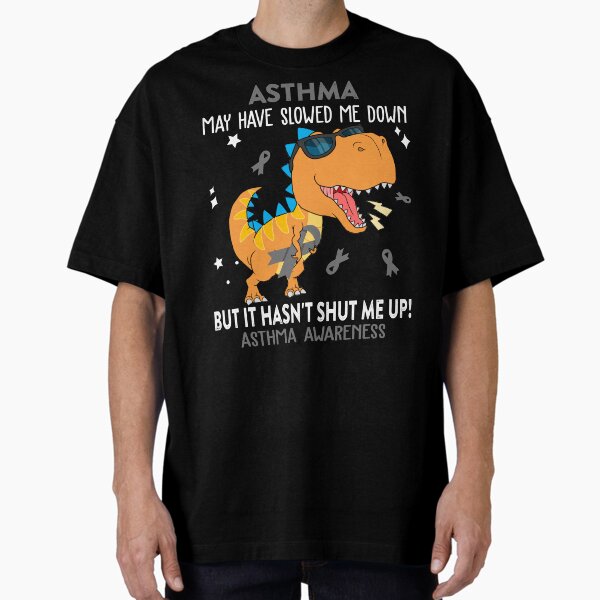 Item preview, Asthma Awareness Dinosaur Lover Asthma Warrior Gift designed and sold by Sabfit.
