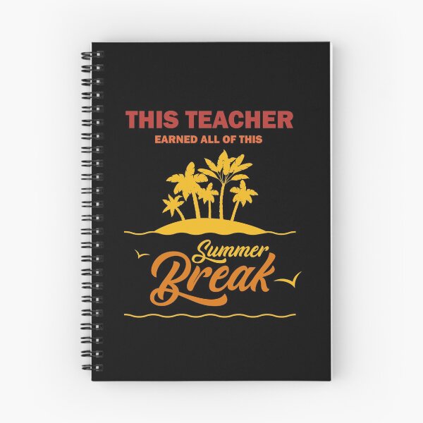 Item preview, This Teacher Earned All of This Summer Break  designed and sold by IzzyTheWizz.