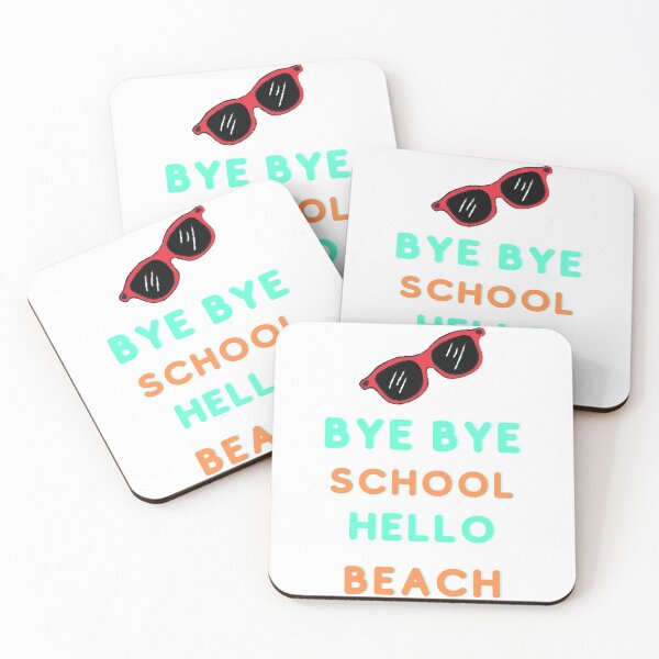 Item preview, Bye bye school hello beach designed and sold by Hab2.