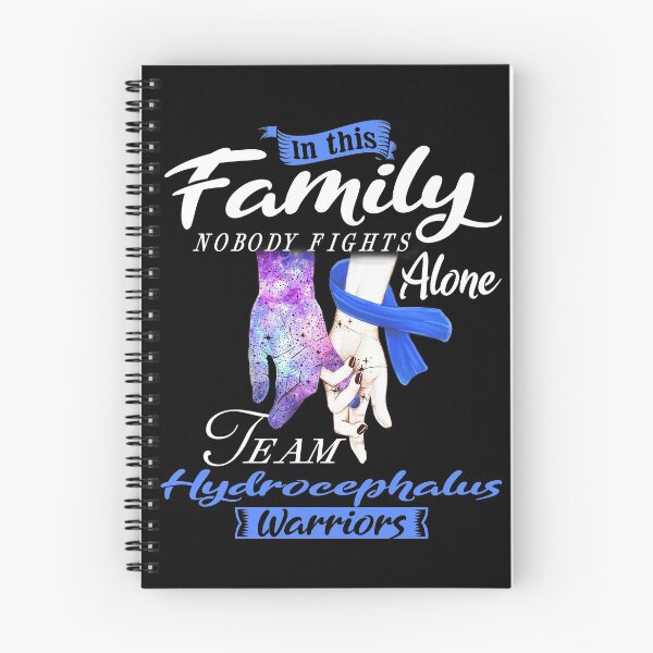 Item preview, In This Family Nobody Fights Alone Team Hydrocephalus Warrior designed and sold by deputylove.
