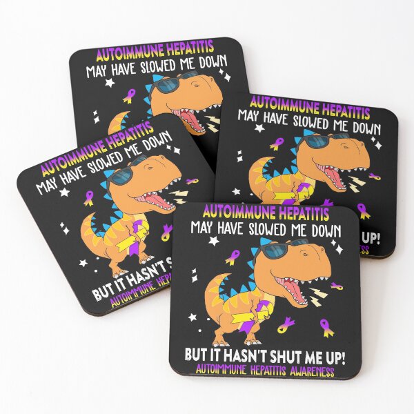 Item preview, Autoimmune Hepatitis Awareness Dinosaur Lover Autoimmune Hepatitis Warrior Gift designed and sold by Sabfit.