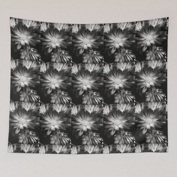 Item preview,  Floral pattern in black and white  designed and sold by mehtaartz.