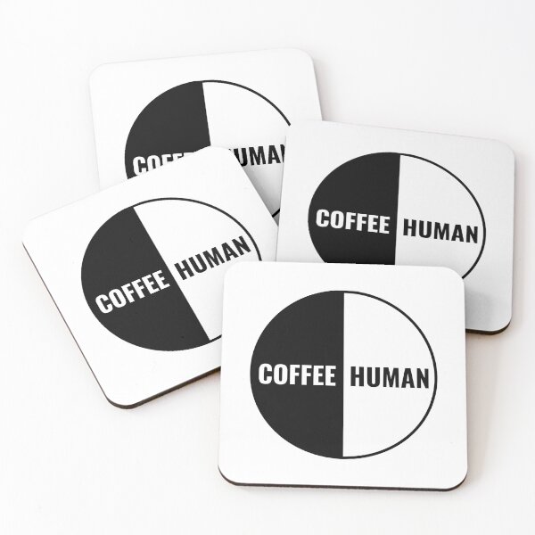 Item preview, Half Human Half Coffee  designed and sold by StudioQ-.