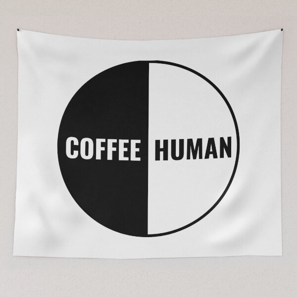 Item preview, Half Human Half Coffee  designed and sold by StudioQ-.