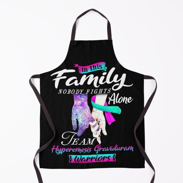 Item preview, In This Family Nobody Fights Alone Team Hyperemesis Graviduram Warrior designed and sold by deputylove.