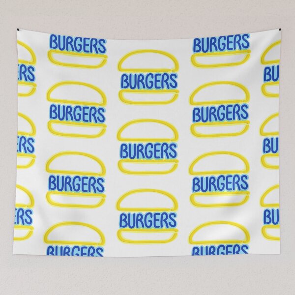Artikelvorschau, Burger Neonschild entworfen und verkauft von XANZIR SHOP.
