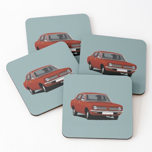 Item preview, Legendary Morris Marina Sedan - Cadiz red designed and sold by knappidesign.