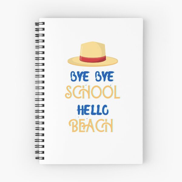 Item preview, Bye bye school hello beach . designed and sold by Hab2.