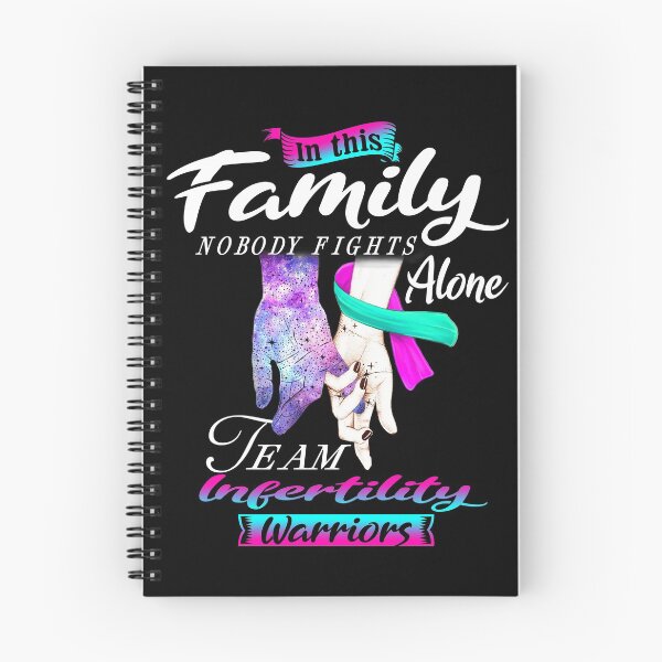 Item preview, In This Family Nobody Fights Alone Team Infertility Warrior designed and sold by deputylove.