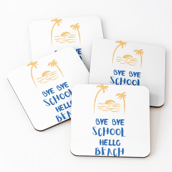 Item preview, bye bye school hello beach designed and sold by Hab2.