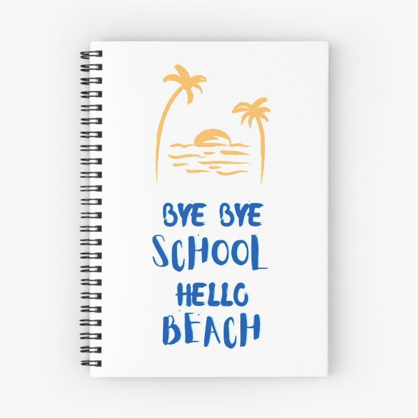Item preview, bye bye school hello beach designed and sold by Hab2.